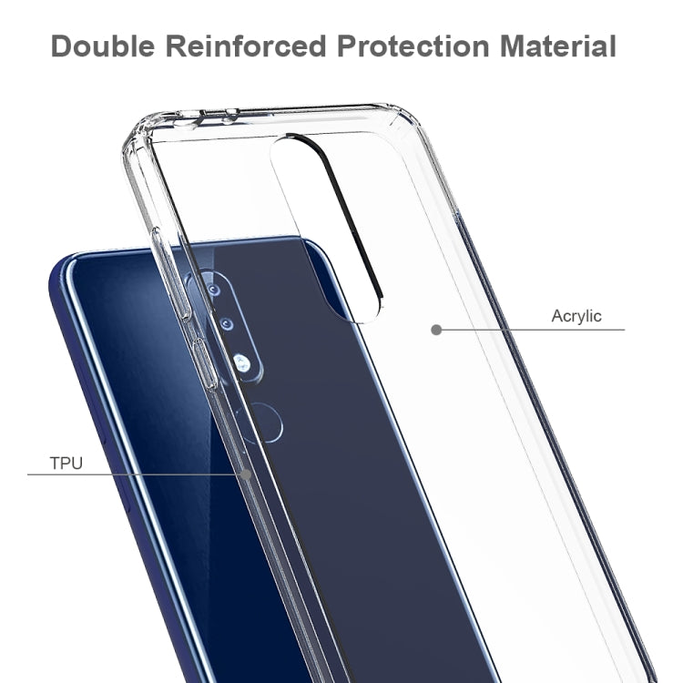 Scratchproof TPU + Acrylic Protective Case for Nokia 5.1Plus