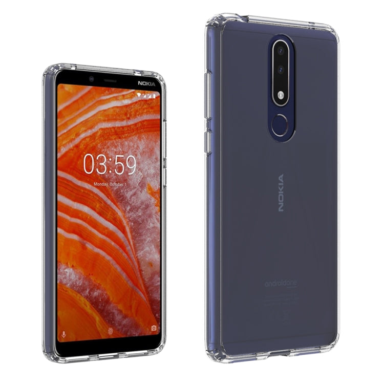 Scratchproof TPU + Acrylic Protective Case for Nokia 3.1 Plus