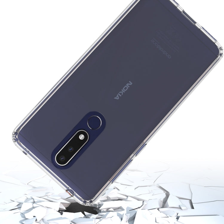 Scratchproof TPU + Acrylic Protective Case for Nokia 3.1 Plus