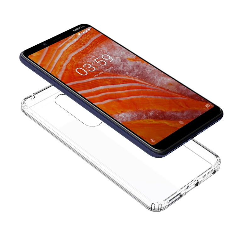 Scratchproof TPU + Acrylic Protective Case for Nokia 3.1 Plus
