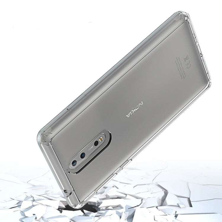 Scratchproof TPU + Acrylic Protective Case for Nokia 8
