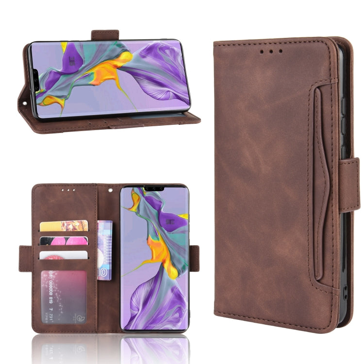 Wallet Style Skin Feel Calf Pattern Leather Case For Huawei Mate 30 ,with Separate Card Slot