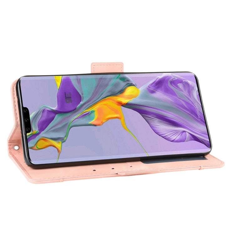 Wallet Style Skin Feel Calf Pattern Leather Case For Huawei Mate 30 ,with Separate Card Slot