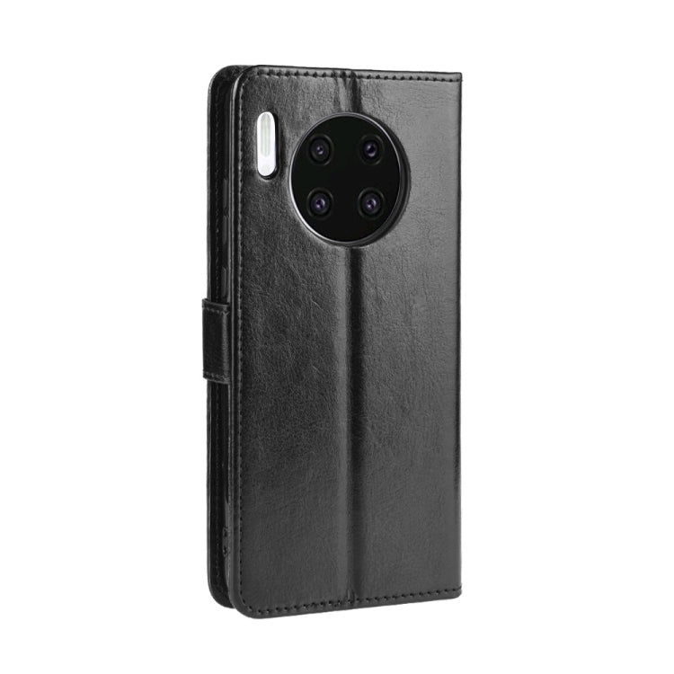 Retro Crazy Horse Texture Horizontal Flip Leather Case for Huawei Mate 30, with Holder & Card Slots & Photo Frame