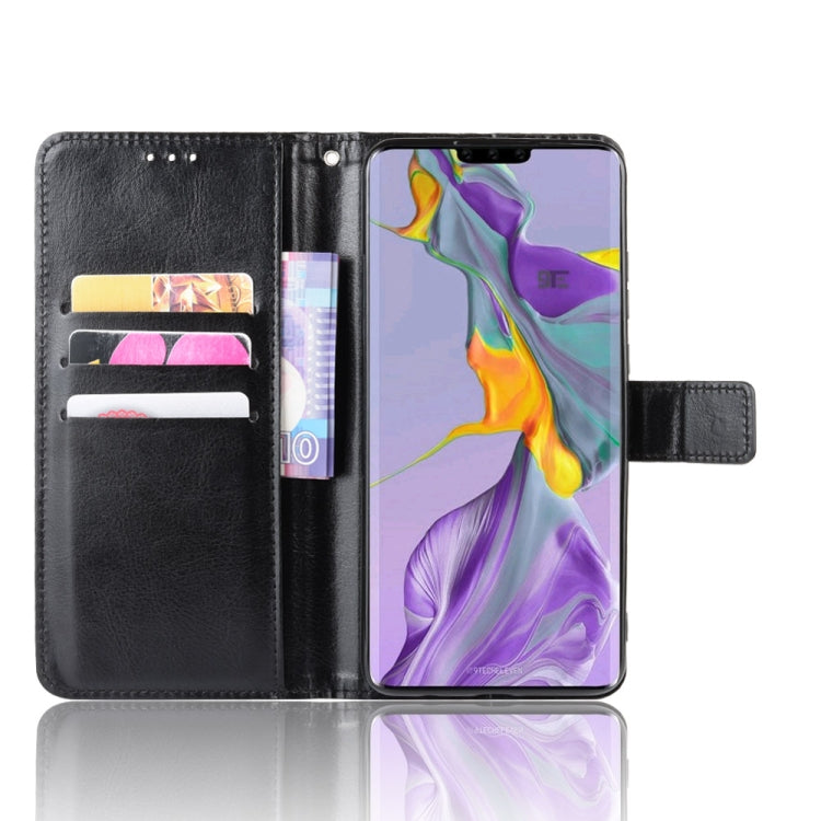 Retro Crazy Horse Texture Horizontal Flip Leather Case for Huawei Mate 30, with Holder & Card Slots & Photo Frame