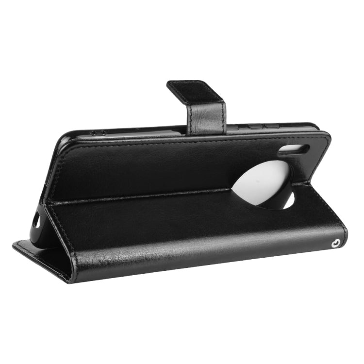 Retro Crazy Horse Texture Horizontal Flip Leather Case for Huawei Mate 30, with Holder & Card Slots & Photo Frame