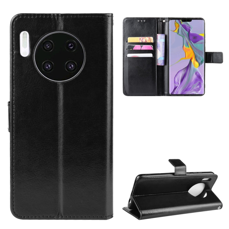Retro Crazy Horse Texture Horizontal Flip Leather Case for Huawei Mate 30, with Holder & Card Slots & Photo Frame