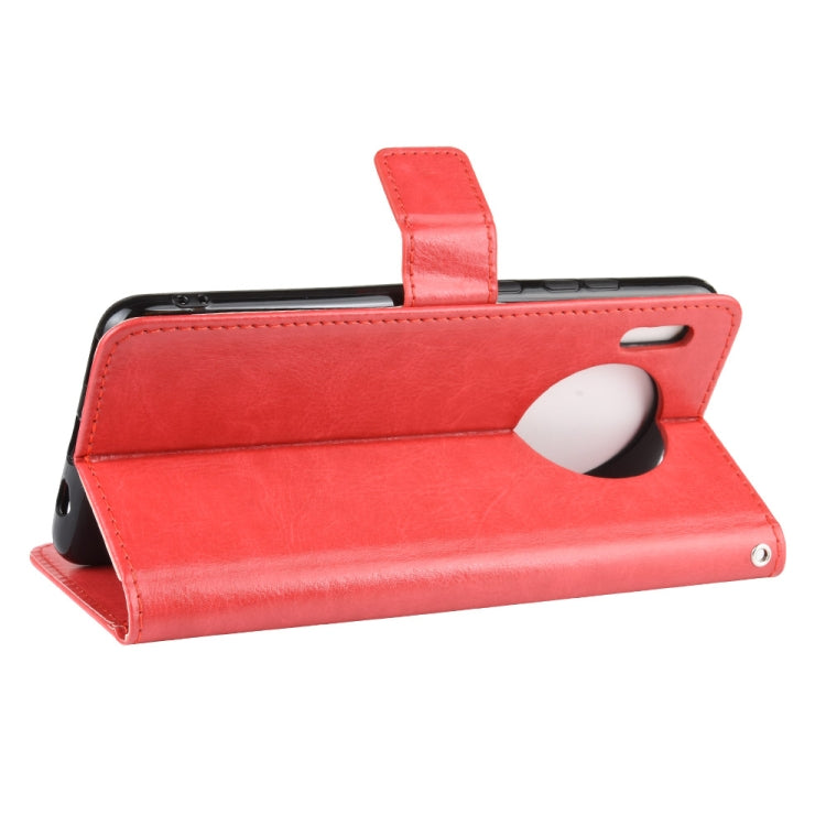 Retro Crazy Horse Texture Horizontal Flip Leather Case for Huawei Mate 30, with Holder & Card Slots & Photo Frame