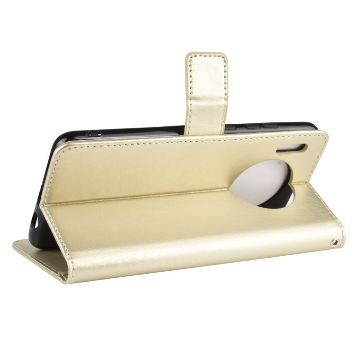 Retro Crazy Horse Texture Horizontal Flip Leather Case for Huawei Mate 30, with Holder & Card Slots & Photo Frame