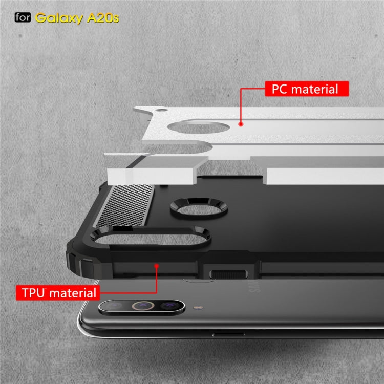 Magic Armor TPU + PC Combination Case for Galaxy A20s