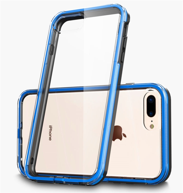 2 in 1 TPU+PC Solid Color Combination Case For iPhone 6 / 7 / 8