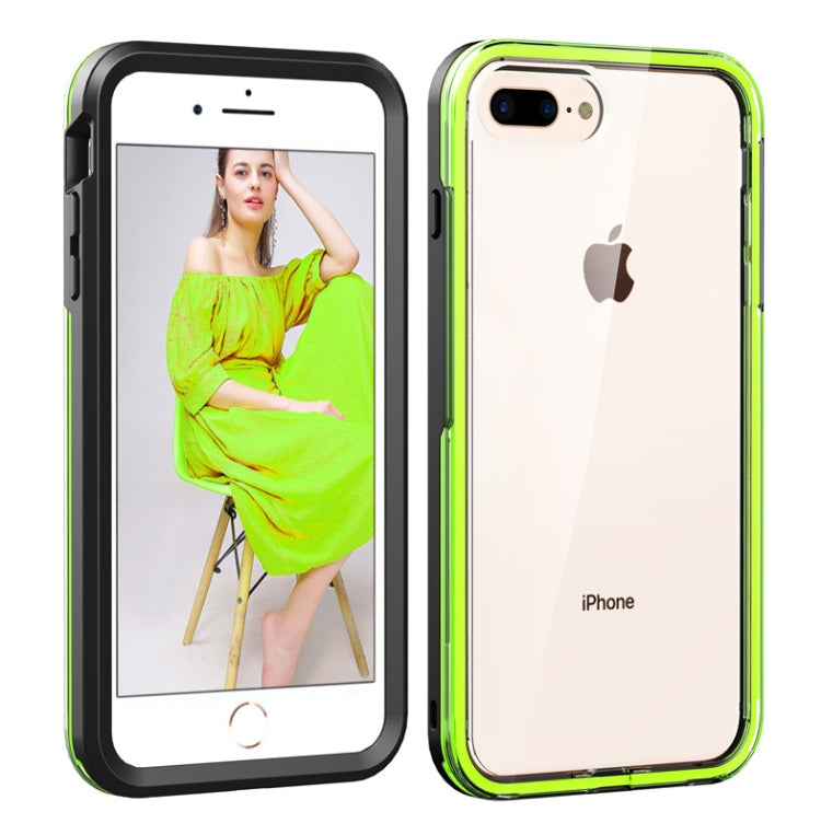 2 in 1 TPU+PC Solid Color Combination Case For iPhone 6 / 7 / 8