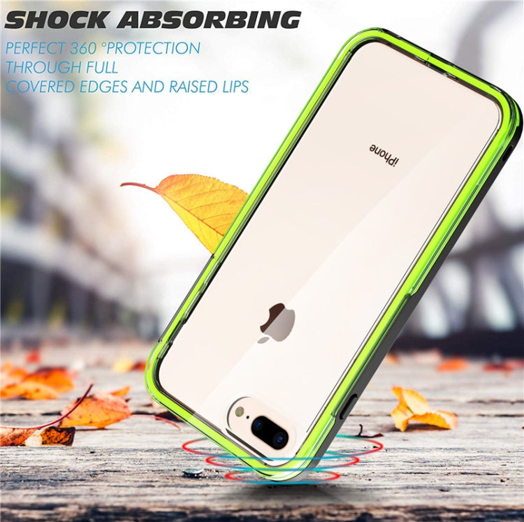 2 in 1 TPU+PC Solid Color Combination Case For iPhone 6 / 7 / 8