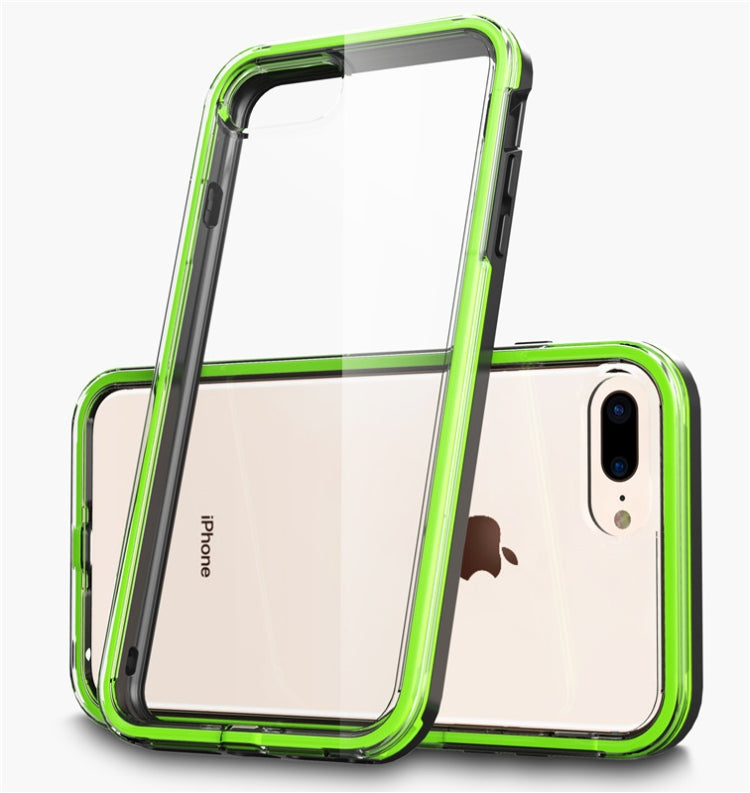 2 in 1 TPU+PC Solid Color Combination Case For iPhone 6 / 7 / 8