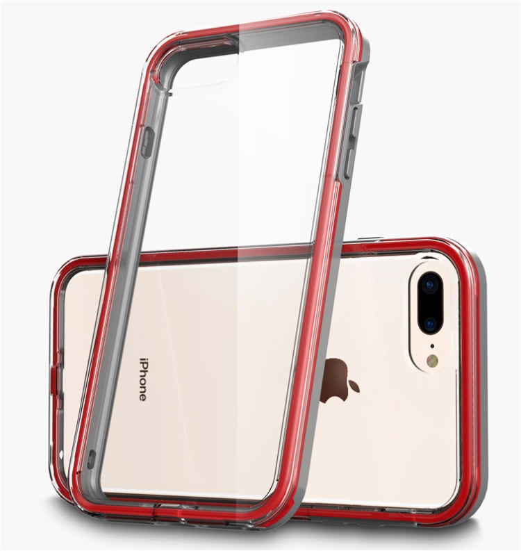 2 in 1 TPU+PC Solid Color Combination Case For iPhone 6 / 7 / 8