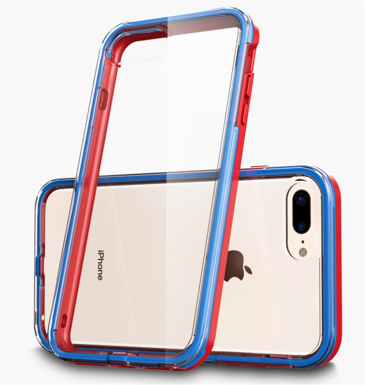 2 in 1 TPU+PC Solid Color Combination Case For iPhone 6 / 7 / 8
