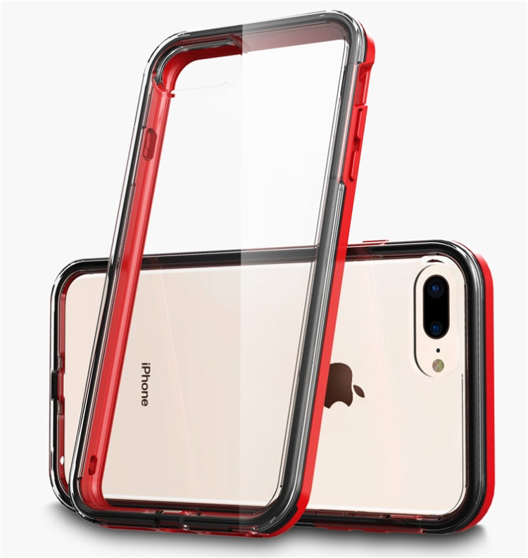 2 in 1 TPU+PC Solid Color Combination Case For iPhone 6 / 7 / 8
