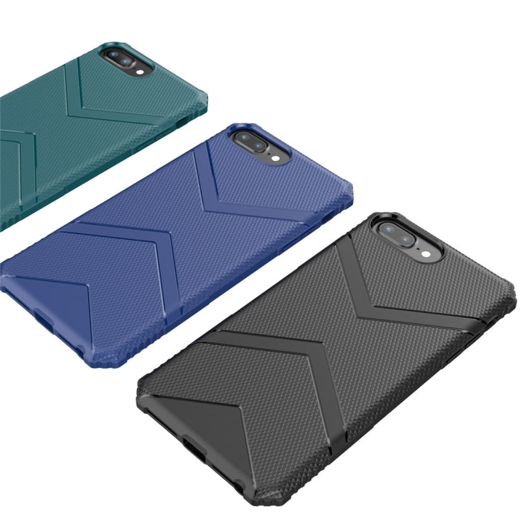 Diamond Shield TPU Drop Protection Case for iPhone 7 Plus / 8 Plus(Navy Blue)