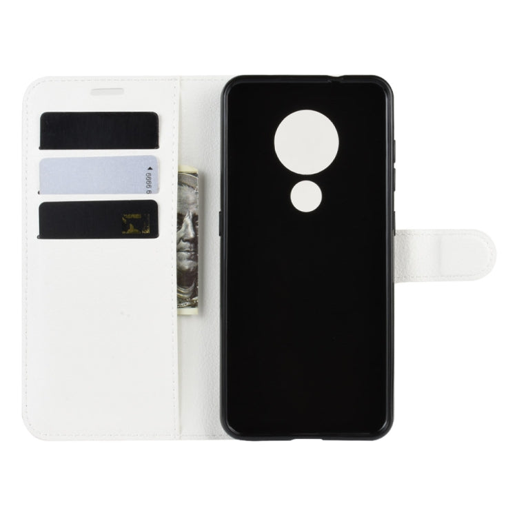 Litchi Texture Horizontal Flip Leather Case for Nokia 6.2, with Wallet & Holder & Card Slots