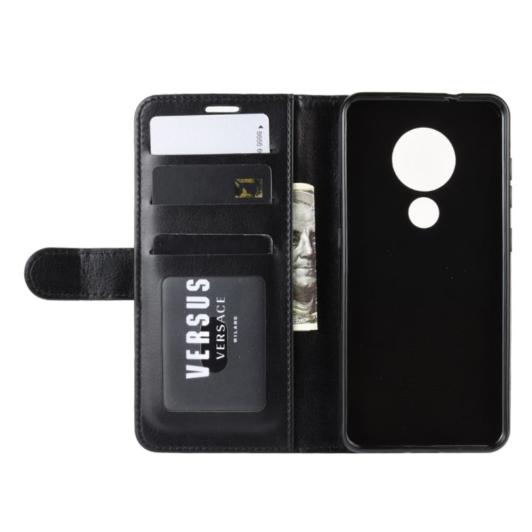 R64 Texture Single Fold Horizontal Flip Leather Case for NOKIA 6.2, with Holder & Card Slots & Wallet