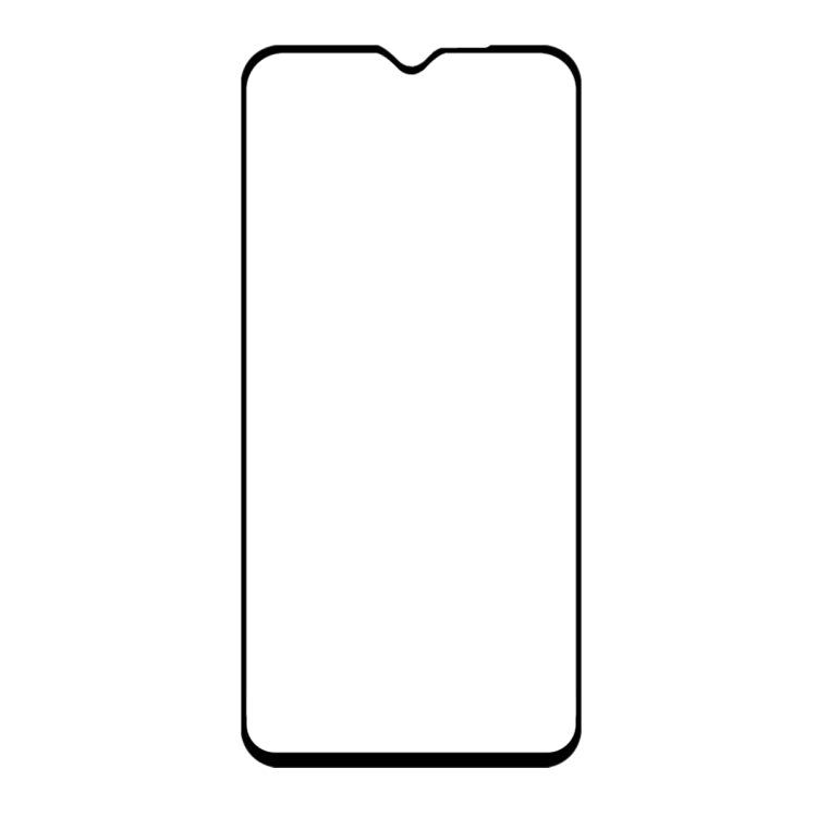 2 PCS ENKAY Hat-prince Full Glue 0.26mm 9H 2.5D Tempered Glass Full Coverage Film for Redmi Note 8 Pro
