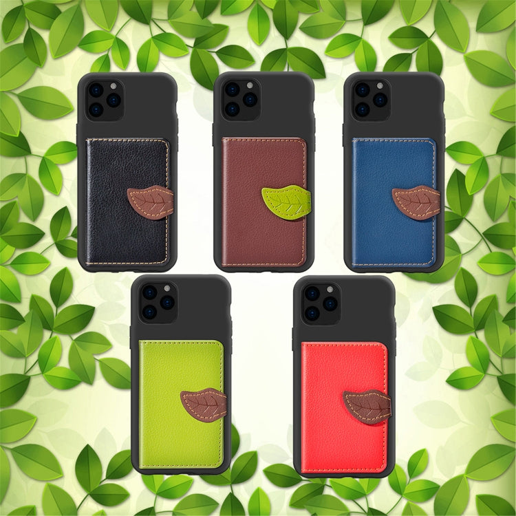 For iPhone 11 Pro Litchi Pattern Card Bag Wallet Bracket + TPU Phone Casewith Card Slot Wallet Bracket Function