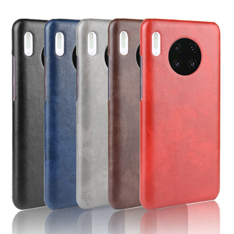 For Huawei Mate 30 Shockproof Litchi Texture PC + PU Case