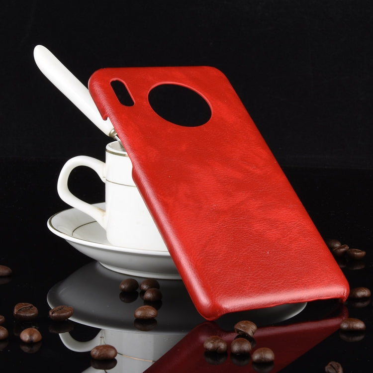 For Huawei Mate 30 Shockproof Litchi Texture PC + PU Case
