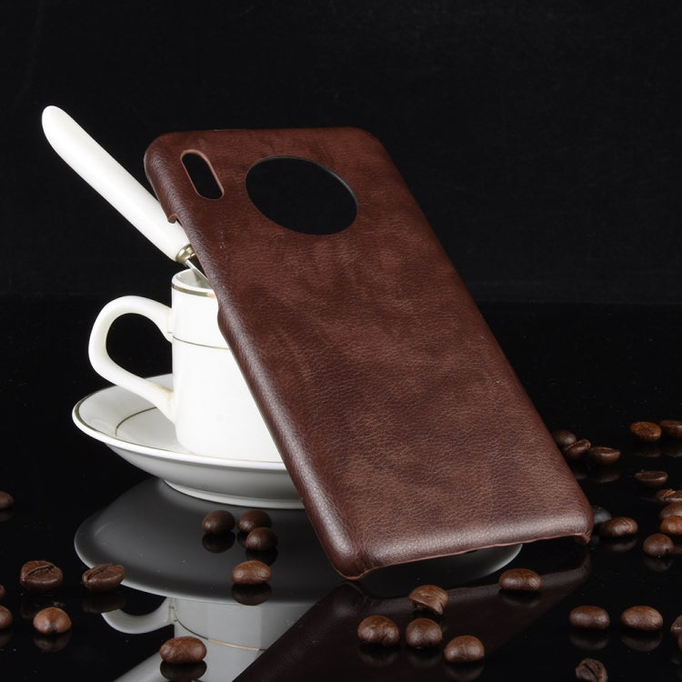 For Huawei Mate 30 Shockproof Litchi Texture PC + PU Case