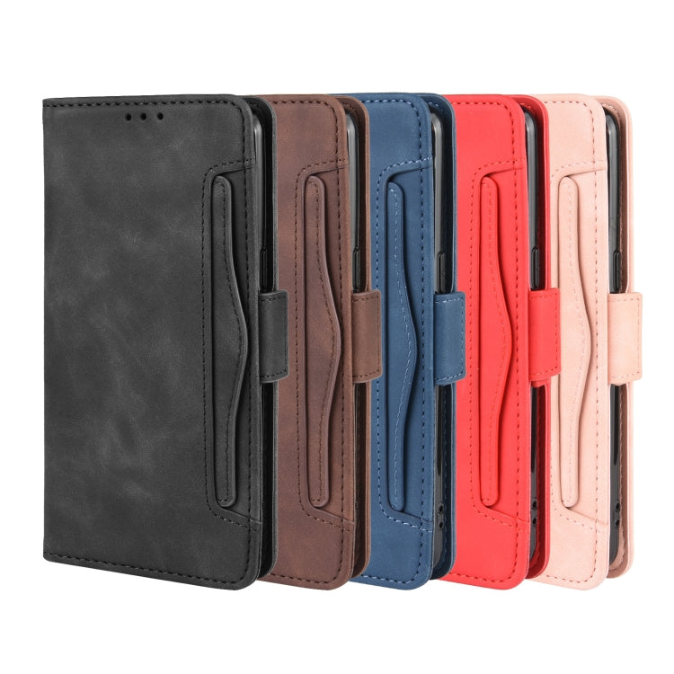 For Galaxy A10s Wallet Style Skin Feel Calf Pattern Leather Case with Separate Card Slot