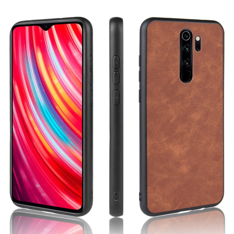 For Xiaomi Redmi Note 8 Pro Shockproof Sheep Skin PC + PU + TPU Case