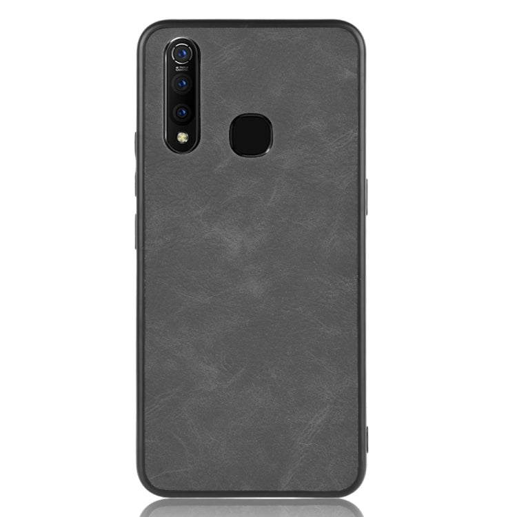 Shockproof Sheep Skin PC + PU + TPU Case For Vivo Z5x/Z1 Pro(Light black)