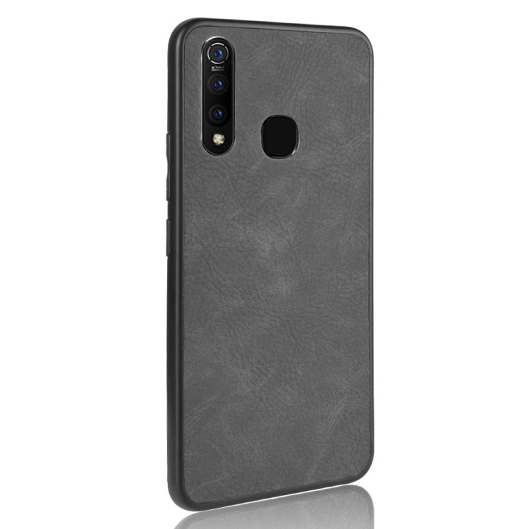 Shockproof Sheep Skin PC + PU + TPU Case For Vivo Z5x/Z1 Pro(Light black)