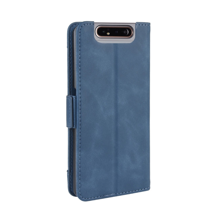 For Galaxy A80 / A90 Wallet Style Skin Feel Calf Pattern Leather Case ,with Separate Card Slot