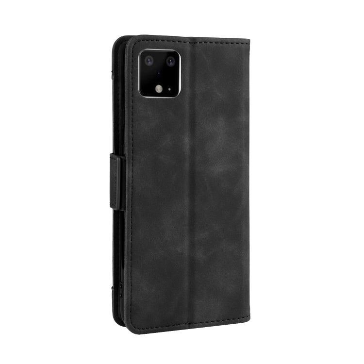 For Google Pixel 4 XL Wallet Style Skin Feel Calf Pattern Leather Case with Separate Card Slot