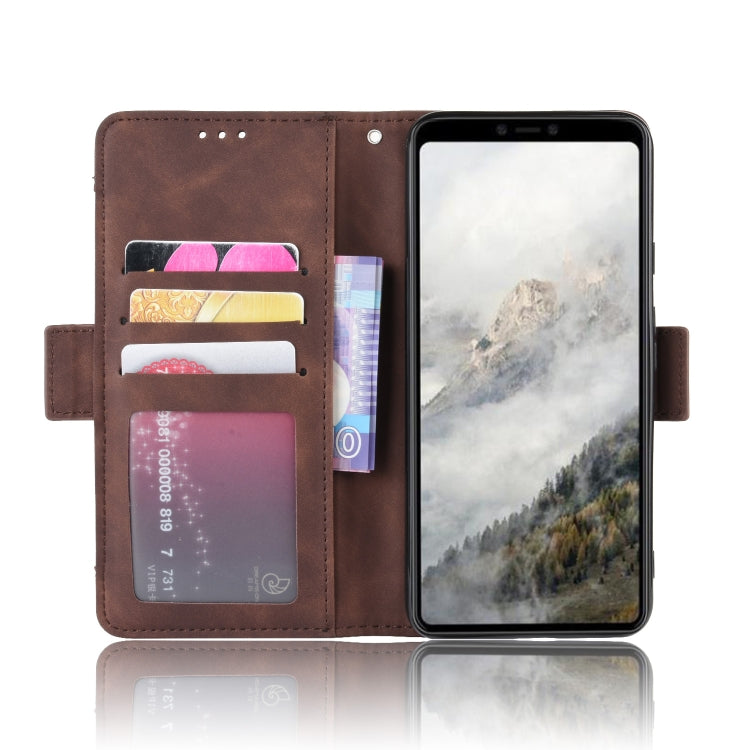 For Google Pixel 4 XL Wallet Style Skin Feel Calf Pattern Leather Case with Separate Card Slot