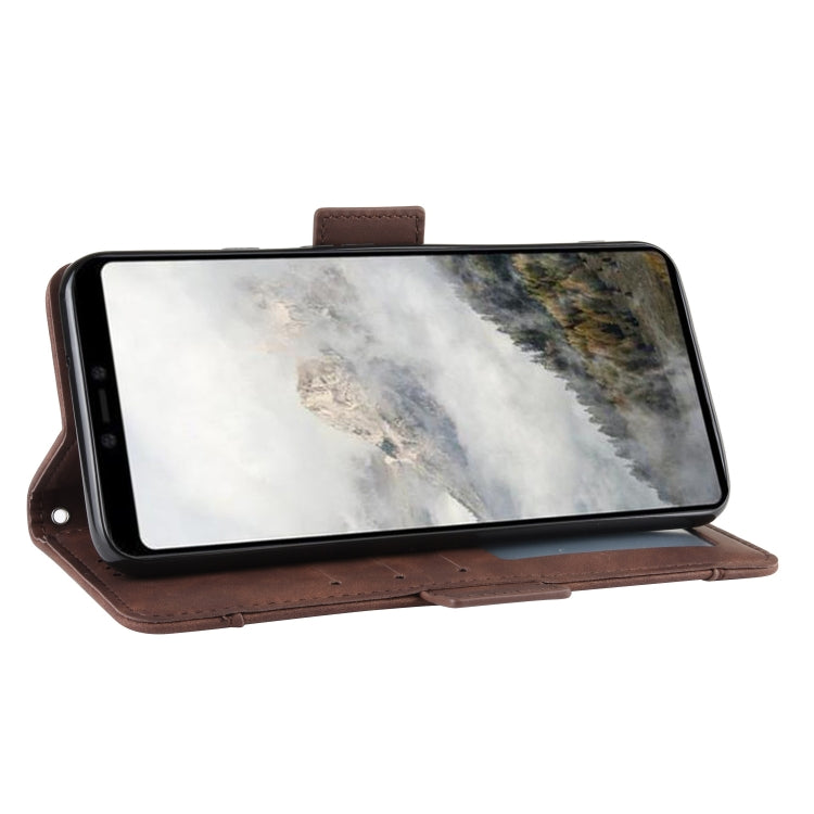 For Google Pixel 4 XL Wallet Style Skin Feel Calf Pattern Leather Case with Separate Card Slot