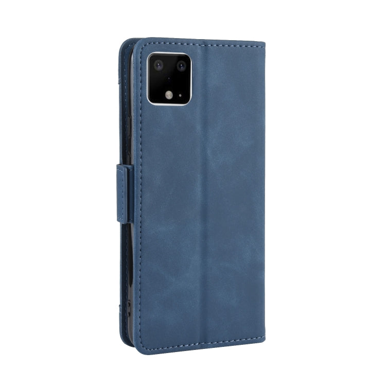 For Google Pixel 4 XL Wallet Style Skin Feel Calf Pattern Leather Case with Separate Card Slot