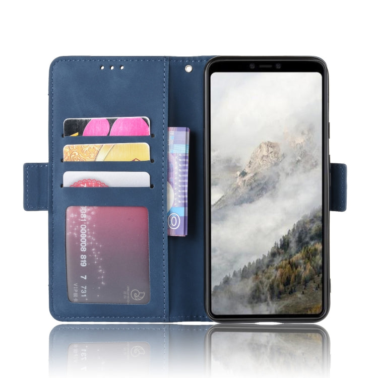 For Google Pixel 4 XL Wallet Style Skin Feel Calf Pattern Leather Case with Separate Card Slot