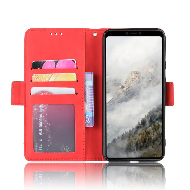 For Google Pixel 4 XL Wallet Style Skin Feel Calf Pattern Leather Case with Separate Card Slot