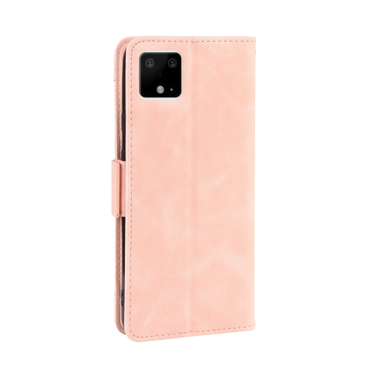 For Google Pixel 4 XL Wallet Style Skin Feel Calf Pattern Leather Case with Separate Card Slot