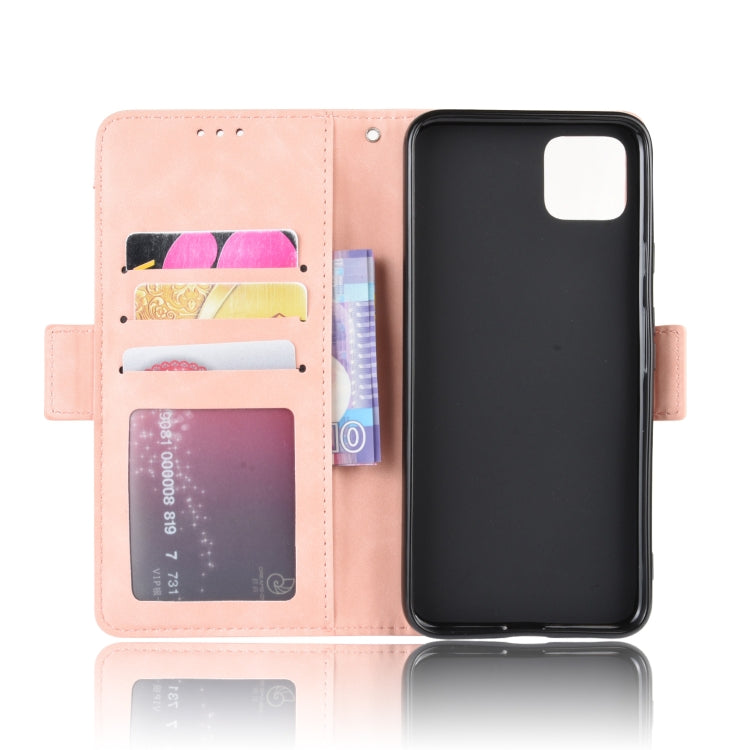 For Google Pixel 4 XL Wallet Style Skin Feel Calf Pattern Leather Case with Separate Card Slot