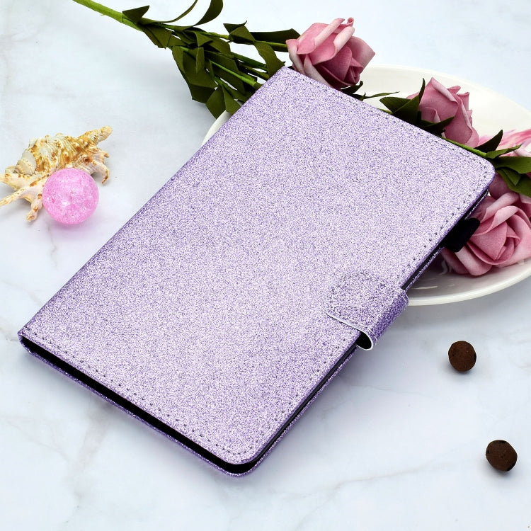 For Galaxy Tab S6 10.5 T860/T865 With Flash Pink Waterproof Protection Case, Card Slot and Bracket