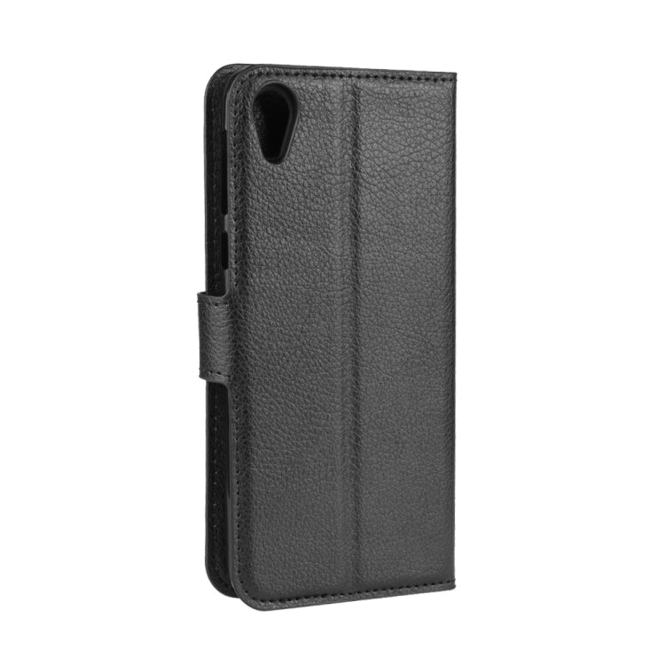 For Motorola Moto E6 Litchi Texture Horizontal Flip Leather Case with Wallet & Holder & Card Slots