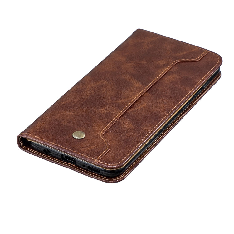 For Galaxy A20 /  A30 Copper Buckle Nappa Texture Horizontal Flip Leather Case, with Holder & Card Slots & Wallet