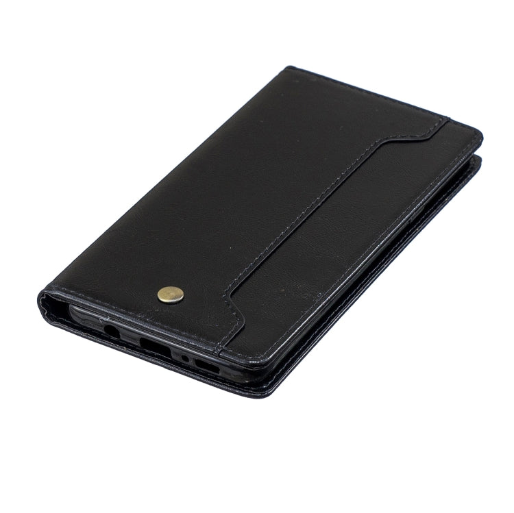 For Galaxy S10 5G Copper Buckle Nappa Texture Horizontal Flip Leather Case, with Holder & Card Slots & Wallet