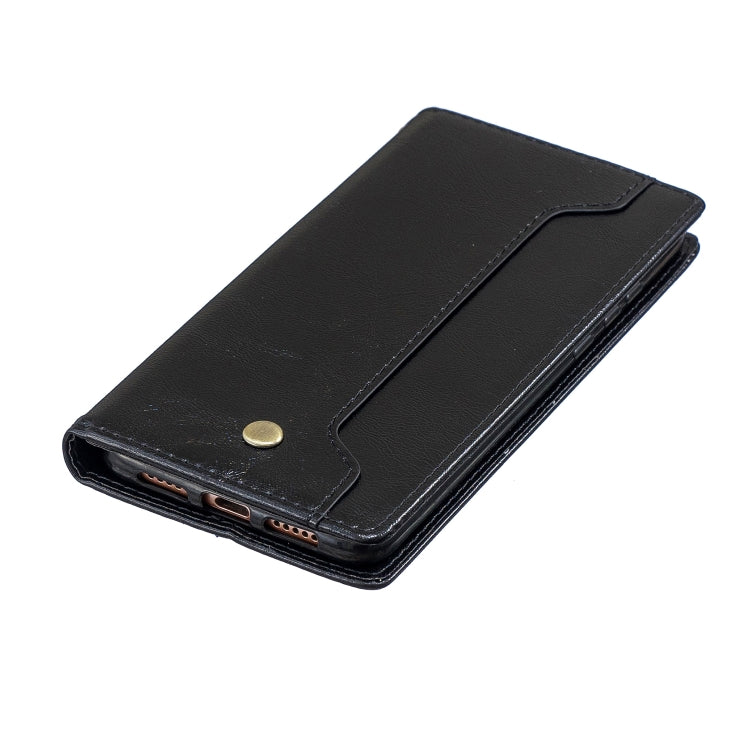 For Huawei  P20 Copper Buckle Nappa Texture Horizontal Flip Leather Case , with Holder & Card Slots & Wallet