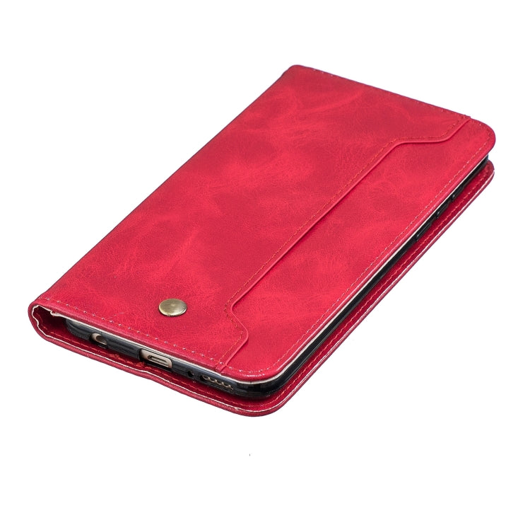 For Huawei Honor 7C Copper Buckle Nappa Texture Horizontal Flip Leather Case , with Holder & Card Slots & Wallet