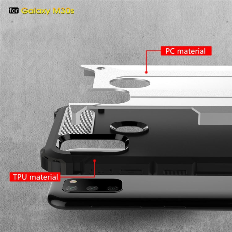 For Galaxy M30s Magic Armor TPU + PC Combination Case