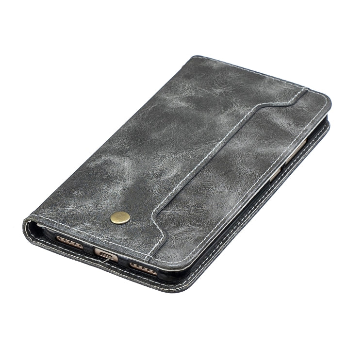 For Xiaomi Redmi 6 Copper Buckle Nappa Texture Horizontal Flip Leather Case, with Holder & Card Slots & Wallet